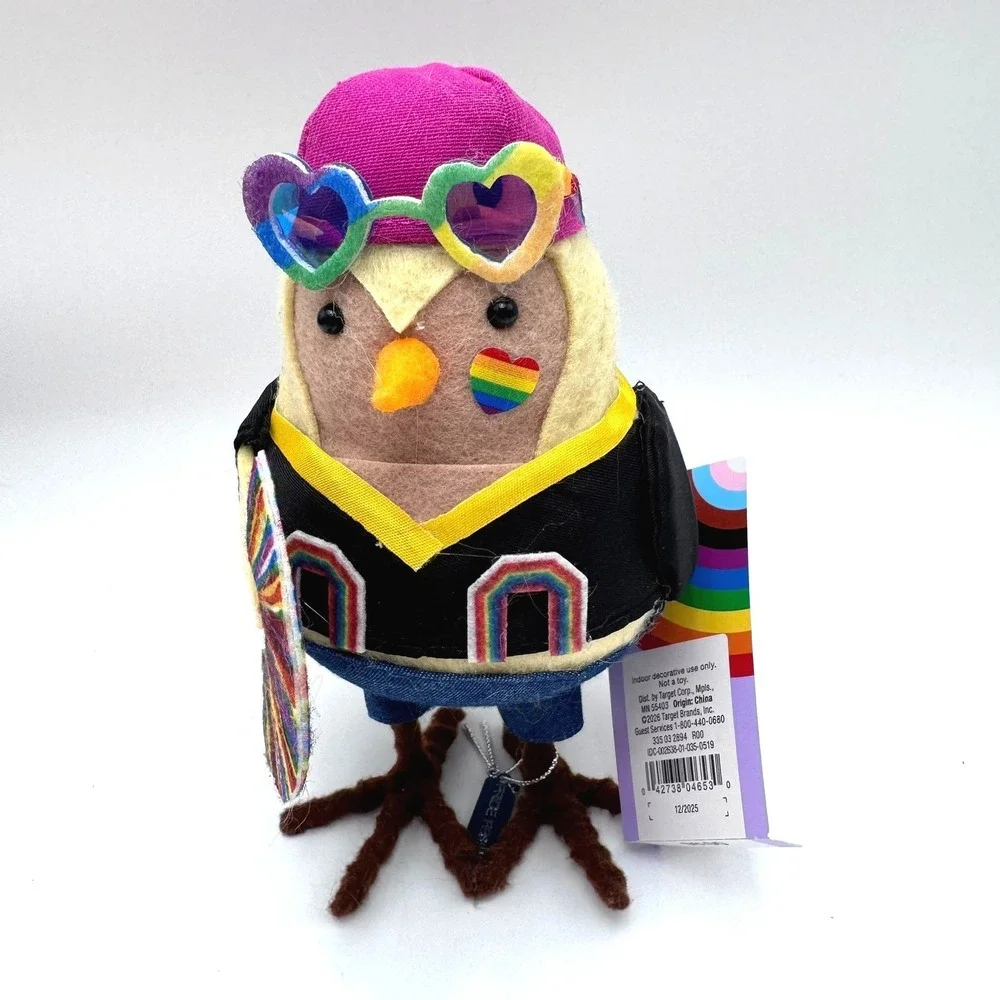 TARGET NEW Pride Festival 2026 Featherly Friends 4 Bird Set Dandy Poetess Boots